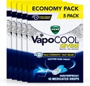 Vicks VapoCool Severe Sore Throat Drops, Max Strength Menthol, Soothes Sore Throat Pain, Winterfrost Flavor, 225ct (5-pack of 45ct)