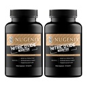 Nugenix Nitric Oxide Booster Supplement - Nitric Oxide Flow, L-Arginine, L-Citrulline, Pine Bark Extract - Vasodilator - 200 Count