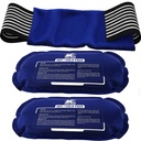 Ice Packs for Injuries Reusable (3-Piece Set) – Hot and Cold Ice Pack Therapy Gel Wrap Support – Supports Recovery, Joint and Muscle Pain – Knees, Back & More (3 Piece Set - Classic)
