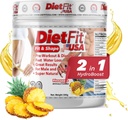 DIETFIT | Pre-Workout and Diuretic 300 Grams | Hydroboost 2-in-1 | Pre-Workout & Diuretic | Intense Energy | Pineapple Flavor | 30 Servings | Fitness Supplements