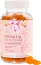 Prenatal Vitamins for Women – Complete Pregnancy Multivitamin - Folic Acid, Omega 3 DHA, Choline, Vitamin D – Essential Support for Mom's & Baby Brain Development - Tasty Orange Flavor - 120 Gummies
