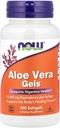 NOW Foods Aloe Vera 10, 000 Gels 100 Sgels