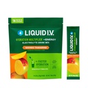 Liquid I.V.® Hydration Multiplier® +Energy - Mango Tamarind - Hydration Powder Packets | Electrolyte Powder Drink Mix | Convenient Single-Serving Sticks | Non-GMO | 14 Servings (Pack of 12)