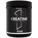 Rule 1 Proteins Creatine Powder – Pure Micronized Creatine Monohydrate for High-Intensity Exercise and Lean Body Mass Support, Flavored and Unflavored (130 Servings, Unflavored)