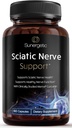 Sunergetic Premium Sciatic Nerve Support Formula - Sciatic Nerve Supplement with Benfotaimine, Alpha Lipoic Acid (ALA) & Meriva Turmeric - Supports Sciatic Nerve Health & Joint Comfort - 60 Capsules