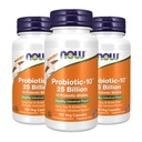 NOW Foods Probiotic-10 25 Billion, 100 Count (Pack of 3)