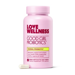 Love Wellness Good Girl Probiotics | Women’s Vaginal Health & pH Balance Supplement | 9-Strain Probiotic for Urinary Tract, Yeast, Odor & Immune Support | Gluten-Free (30-Day Supply)