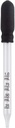 EZY DOSE Kids Straight-Tip Ear and Eye Medicine Dropper For Liquid & Medicine, 1mL Capacity Calibrated Glass, Rubber Bulb, Deliver Correct Dose, Clear, BPA Free