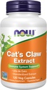 NOW Supplements, Cat's Claw Extract, 10:1 Concentrate, (1.5% Standardized Extract), 120 Veg Capsules