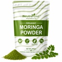 Neutraleaf Organic Moringa Powder | Drumstick Leaves Powder for Immunity | Rich in Iron, Calcium & Plant Protein | Superfood for Hair Growth & Glowing Skin | Non-GMO, Vegan | Resealable Bag | 500g