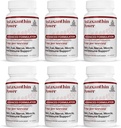 TURNER New Zealand Astaxanthin Power with UAF1000+, Anti-Aging, Skin, Eye, Nerve, Muscle Recovery, Immune Support Antioxidant Supplement, 12mg Astaxanthin, 180 Servings, 6 Bottles