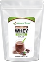 Z Natural Foods Dark Chocolate Whey Protein Isolate, Natural Protein Powder with Zero Sugar, Enriched with Vital Proteins for Energy Boost and Weight Loss, Gluten Free, Non-GMO, 5 lbs
