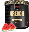REDCON1 Breach BCAAs, Watermelon - Keto Friendly + Sugar Free Essential Amino Acids for Recovery - Contains BCAAs L-Leucine, L-Isoleucine & L-Valine (30 Servings)