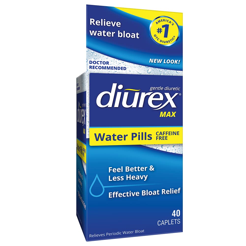 Diurex Max: Caffeine-Free Diuretic Water Pills