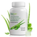 AloeCure Aloe Vera Capsules, Made with Organic Aloe Vera to Gently Support Gut Health & Digestive Comfort, Stomach Acid Buffer, Natural Immune Supplement, Aloin Free, 60 Capsules x 4-Pack