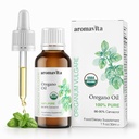 Essential Organic Oil of Oregano-100% Pure Undiluted Greek Oregano Oil with Carvacrol - Over 86%, Non-GMO, Extra Strength Oregano Oil Organic Liquid Drops, 1 FL.OZ/30ml