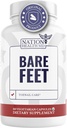 Bare Feet - Toenail Care - Nails Supplement with Vitamin A, Vitamin C, Oregano Powder and More - Nail Repair, Growth and Nail Care – Foot Health, 60 Capsules