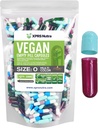 XPRS Nutra Size 0 Empty Capsules - 1000 Count Empty Vegan Capsules - Vegetarian Pills- DIY Vegetable Capsule Filling- Veggie Pill Caps for Do-It-Yourself Supplements (Multi Color)