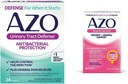AZO Urinary Tract Defense Antibacterial Protection, Helps Control a UTI Until You Can See a Doctor 24 Count + Dual Protection, Urinary + Vaginal Support*, Prebiotic Plus Probiotic, 30 Count