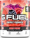 GAMMA LABS G Fuel Blue Raspberry & Fruit Punch Energy Powders Bundle - Blue Ice 9.8oz (40 Servings) + Fruit Punch 9.8oz (40 Servings)