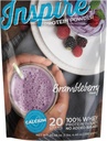 Bariatric Eating Inspire Bramble-Berry 20g Whey Protein Isolate Powder with Calcium