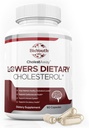 BioYouth Labs Natural Cholesterol Lowering Support Supplement for Adults - Nutritious Blend of Garlic, Berberine, Coca Extract & Soy Lecithin - 60 Capsules