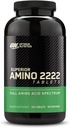 Optimum Nutrition Superior Amino 2222 Tablets, Complete Essential Amino Acids, EAAs, 320 Count