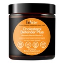 Invite Health Cholesterol Defender Plus - Supports Heart Health and Healthy Cholesterol Levels - Contains Red Rice Yeast, Sterols, Oat Bran, Cranberry Extract - 30 Servings