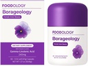 FOODOLOGY Boraology (60 Softgels, 30 Days) - Pure Borage Oil, GLA 240 mg with Vitamin E & D3. Plant-Based Omega 6 Fatty Acid Supplement for Premenstrual Discomfort, Healthy Skin & Hormonal Balance.