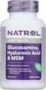 Natrol Glucosamine, Hyaluronic Acid and MSM, 90 Capsules