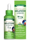 Nature's Truth Melatonin Liquid | 10 mg | 2 Fl oz Maximum Strength for Adults | Berry Flavor | Vegan, Non-GMO & Gluten Free Supplement