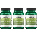 Swanson Grape Seed Heart Antioxidant Free Radicals Healthy Blood Pressure Support Polyphenols OPCS Herbal Supplement 380 mg 100 Capsules (3 Pack)