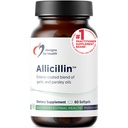 Designs for Health Allicillin - Allicin Supplement with 200mg Garlic Oil + Parsley Oil - Garlic Pills with Powerful Sulfides - Enteric Coated to Help Reduce Odor, Non-GMO (60 Softgels)