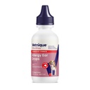 Vetnique Oticbliss Cat & Dog Ear Infection Treatment | Dog Ear Allergy Relief Drops, MicroSilver Yeast Infection Treatment for Dogs, Hydrocortisone for Itching, Redness Swelling (Ear Allergy Drops)