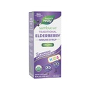 NATURE'S WAY Kid's Standardized Elderberry, Berry Flavor Organic Sambucus Liquid (4 Fl Oz, 120 ml)