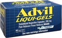 Advil Advil Advanced Medicine For Pain, 160 Liqui Gels 200 mg(Pack of 3)