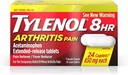 Tylenol 8 Hour Arthritis Pain Relief - Acetominophen Extended-Release Tablets, Pain Reliever / Fever Reducer, 24 Caplets, 650 milligrams each (2-Pack)