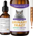 Urinary Tract Support for Cats - UTI Treatment for Cats - Urinary Tract Health, Relieves Urinary Crystals, Kidney and Bladder Support Supplement, 2 oz CATNEW
