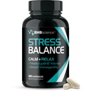 Calming Cortisol Supplement for Women & Men - Clinically Validated Sensoril Ashwagandha and goBHB Mood Support Supplement for Balanced Energy & Focus and Cortisol Support - 3rd Party Lab Tested