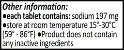 Sodium Chloride Tablets 500 mg (0.5 gram), USP Normal Salt Tablets - 200 Tablets by CitraGen Pharmaceuticals, Inc.