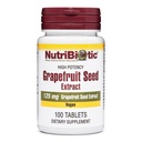 NutriBiotic – Grapefruit Seed Extract Tablets 125mg, 100 Count | Premium Grade GSE with Bioflavonoids | Potent Immune & Overall Health Support | Easy to Swallow | Vegan, Gluten Free, Non-GMO