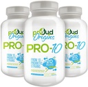 Pro-10, Probiotic 20 Billion, 120 Capsules, Pack of 3
