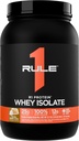 Rule 1 R1 Protein Whey Isolate - with 25g Protein & 6g BCAA Exclusively from Isolated & Hydrolyzed Sources for Workout Recovery (2 Pounds*, Vanilla Butter Cake)