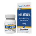 Superior Source Melatonin 10 mg - Healthy Sleep Support Supplement for Adults - Melatonin Formula with Chamomile Aids Relaxation & Restful Sleep - 100 Sublingual Dissolving Tablets