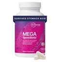 Microbiome Labs MegaSporeBiotic Probiotics for Women & Men - Spore-Based Probiotic for Gut Health & Digestive Support - Shelf-Stable, Travel-Friendly, Mens & Womens Probiotics (180 Capsules)