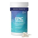 Microbiome Labs Epic Defense Probiotic + Postbiotic Combo - Immunobiotic Formula with LGG, BB-12 & Epicor - Daily Immune and Mucosal Support - Respiratory Comfort - Gut Health Support (30 Capsules)