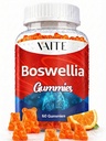 VAITE Boswellia Serrata Gummies 1200mg - Indian Frankincense Extract with Boswellic Acid, Plant-Based Supplement, Joint Support Health Formula, Non-GMO, Gluten-Free, Sugar-Free, 60 Chewables