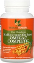 SeabuckWonders Organic Sea Buckthorn Oil, Omega-7 Complete Softgels, 180 Count, with Omega 3, 6 & 9, Supports Hair, Skin & Nail Health, 1000mg per Serving