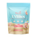 UVBites - Tanning Gummies - Self Tan Supplement - Tanning Pill - Fast Acting & Debloating Melanin Supplement with Beta Carotene, Astaxanthin, Niacinamide - Glow Up Skin (60 Count, Pink Lemonade)