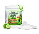 Magnesium Citrate Powder 420mg with Vitamin B6 — Sugar-Free Effervescent Drink Mix — Supports Relaxation, Muscle Function & Digestive Wellness — Natural Fruit Flavor, 30 Servings
